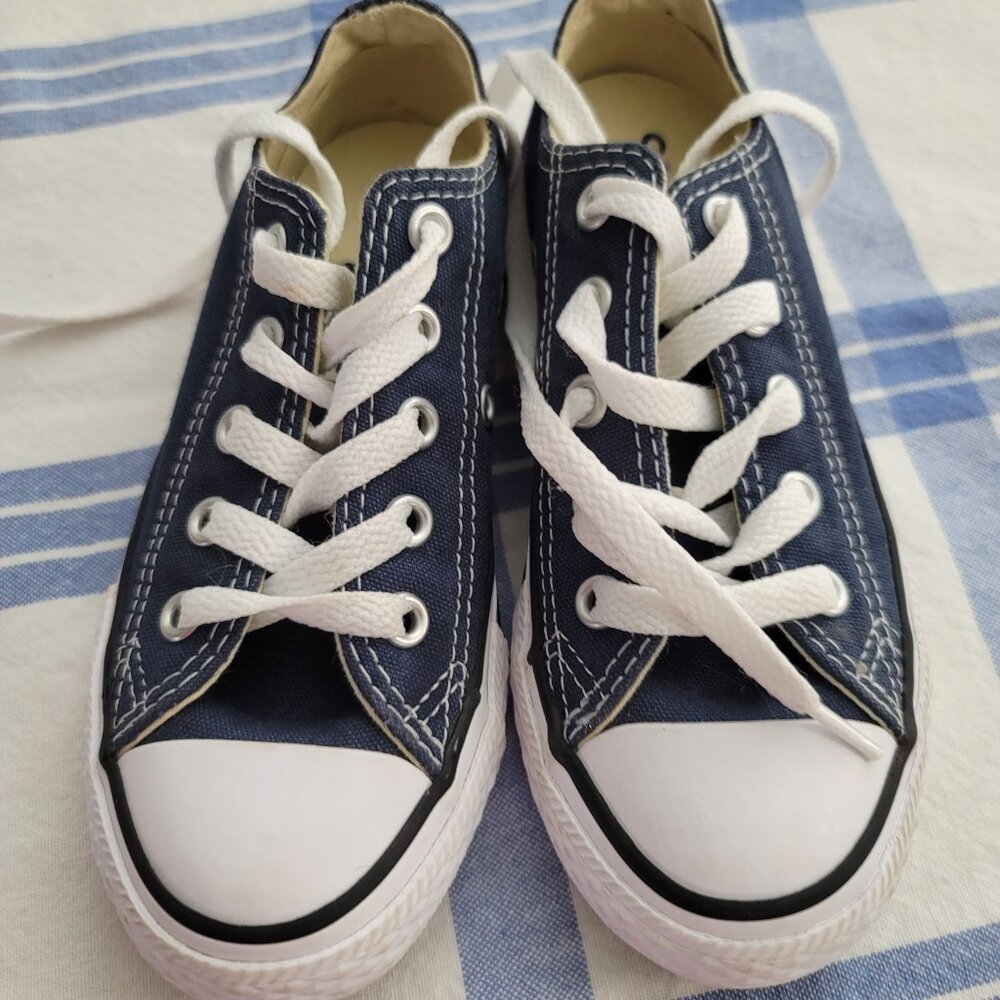 KIds Blue Converse All Star Shoes Size 11